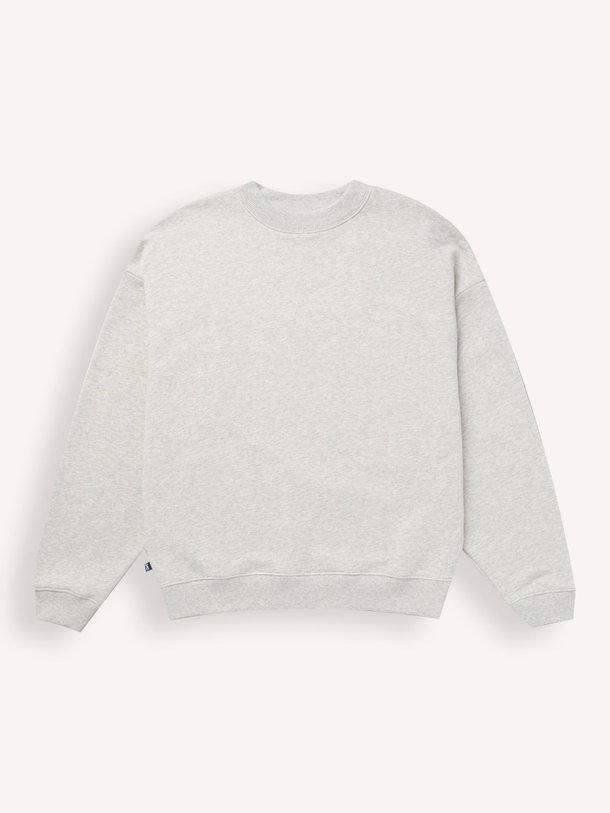 Ontdek de Hikari katoenmix sweater van Denham in de kleur grijs bij Orangebag. Op werkdagen voor 21:45 besteld, morgen in huis.