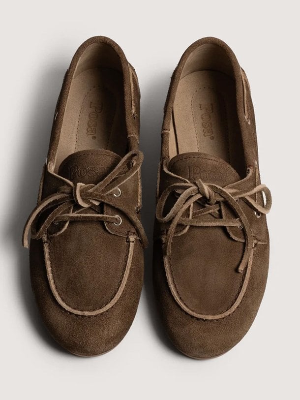 Ontdek de Suéde loafers van Posa in de kleur donkerbruin bij Orangebag. Op werkdagen voor 21:45 besteld, morgen in huis.