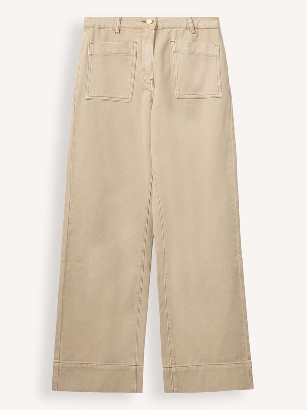 Ontdek de Tullinge mid waist loose fit non-stretch jeans van Sofie Schnoor in de kleur Zand bij Orangebag. Op werkdagen voor 21:45 besteld, morgen in huis.