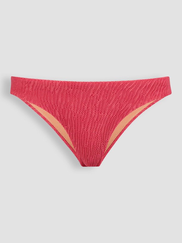 Ontdek de Bikinislip met structuur van OAS in de kleur roze bij Orangebag. Op werkdagen voor 21:45 besteld, morgen in huis.