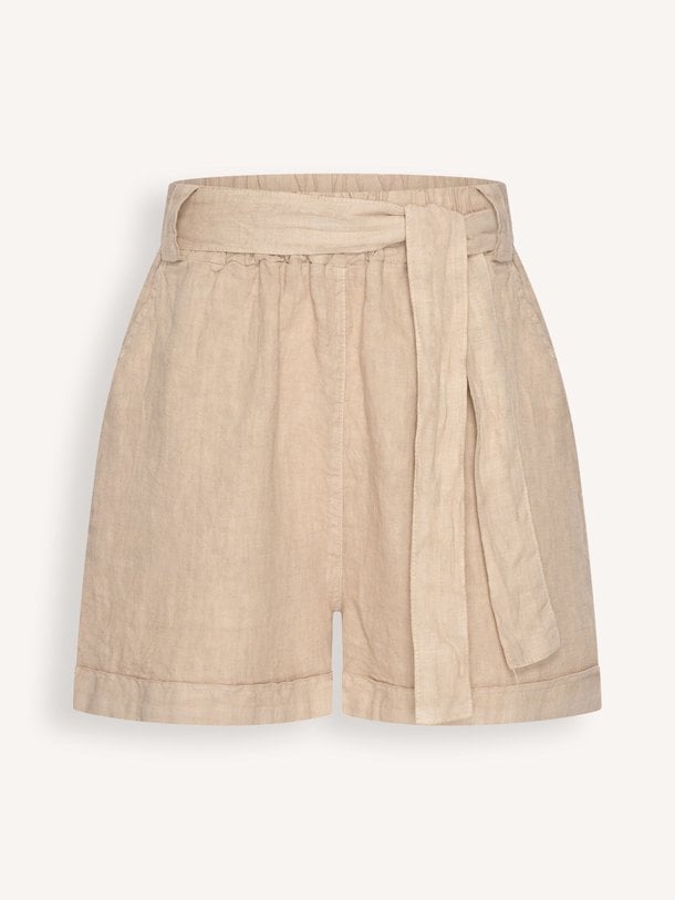 Ontdek de June linnen short van By-Bar in de kleur Zand bij Orangebag. Op werkdagen voor 21:45 besteld, morgen in huis.