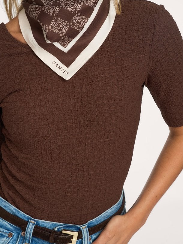 Ontdek de Monogram geweven sjaal met dessin van Dante 6 in de kleur Bruin bij Orangebag. Op werkdagen voor 21:45 besteld, morgen in huis.