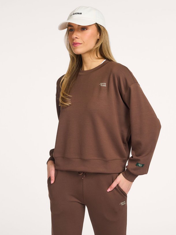 Ontdek de Meap modalmix sweater van Mercer Amsterdam in de kleur Bruin bij Orangebag. Op werkdagen voor 21:45 besteld, morgen in huis.