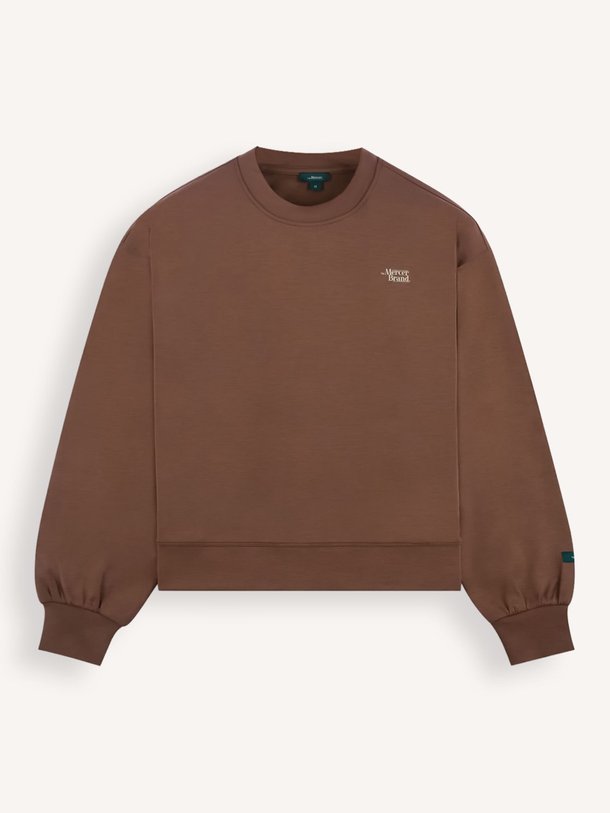 Ontdek de Meap modalmix sweater van Mercer Amsterdam in de kleur Bruin bij Orangebag. Op werkdagen voor 21:45 besteld, morgen in huis.