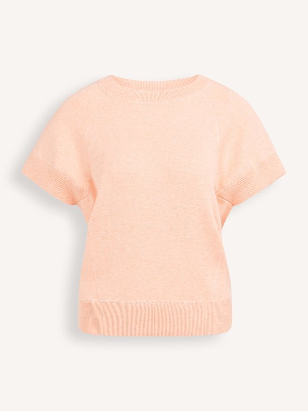 Ontdek de Katoenen gemêleerde sweater van Yaya in de kleur Perzik bij Orangebag. Op werkdagen voor 21:45 besteld, morgen in huis.
