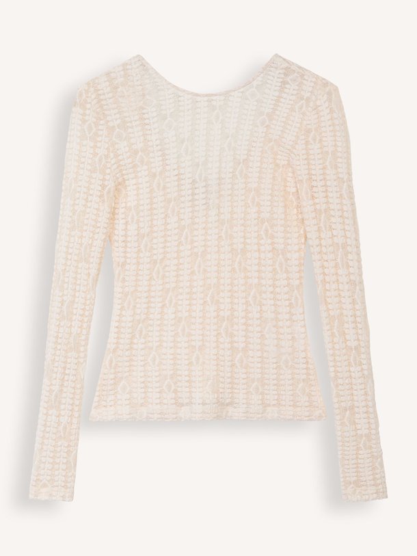 Ontdek de Ellis katoenmix kanten top van Dante 6 in de kleur crème bij Orangebag. Op werkdagen voor 21:45 besteld, morgen in huis.
