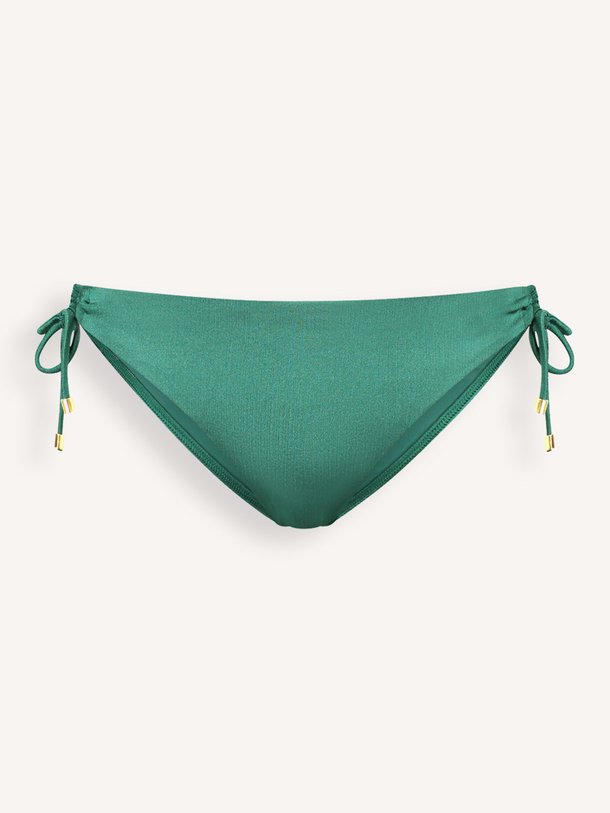 Ontdek de Treasure Green low waist bikinislip van Cyell in de kleur donkergroen bij Orangebag. Op werkdagen voor 21:45 besteld, morgen in huis.