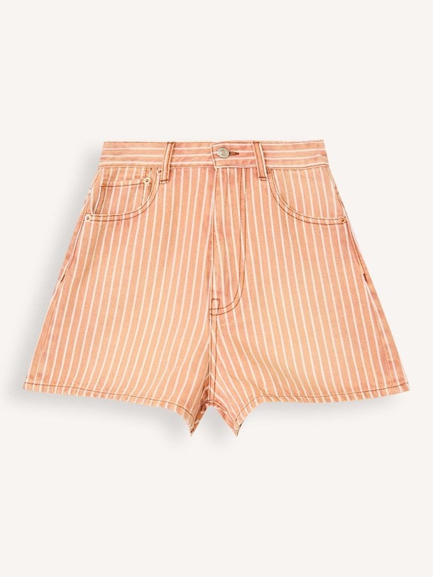 Ontdek de Party high waist loose fit short van Bellerose in de kleur Perzik bij Orangebag. Op werkdagen voor 21:45 besteld, morgen in huis.
