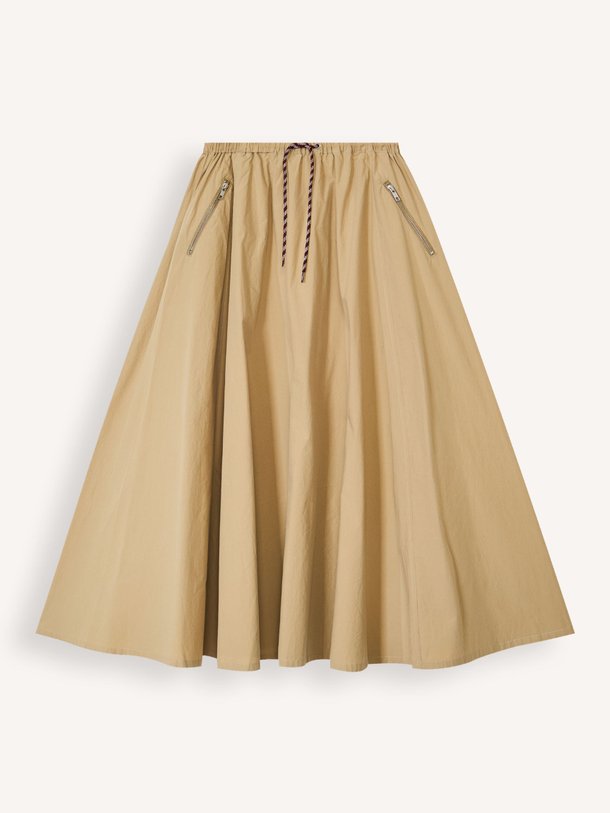Ontdek de Harlin katoenen rok van Bellerose in de kleur Beige bij Orangebag. Op werkdagen voor 21:45 besteld, morgen in huis.
