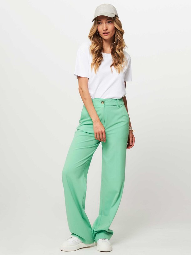 Ontdek de Anker rayonmix wide leg pantalon van Modstrom in de kleur groen bij Orangebag. Op werkdagen voor 21:45 besteld, morgen in huis.