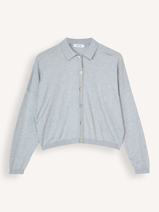 Ontdek de Kiki katoenmix gemêleerd vest van Knit-ted in de kleur Lichtgrijs bij Orangebag. Op werkdagen voor 21:45 besteld, morgen in huis.