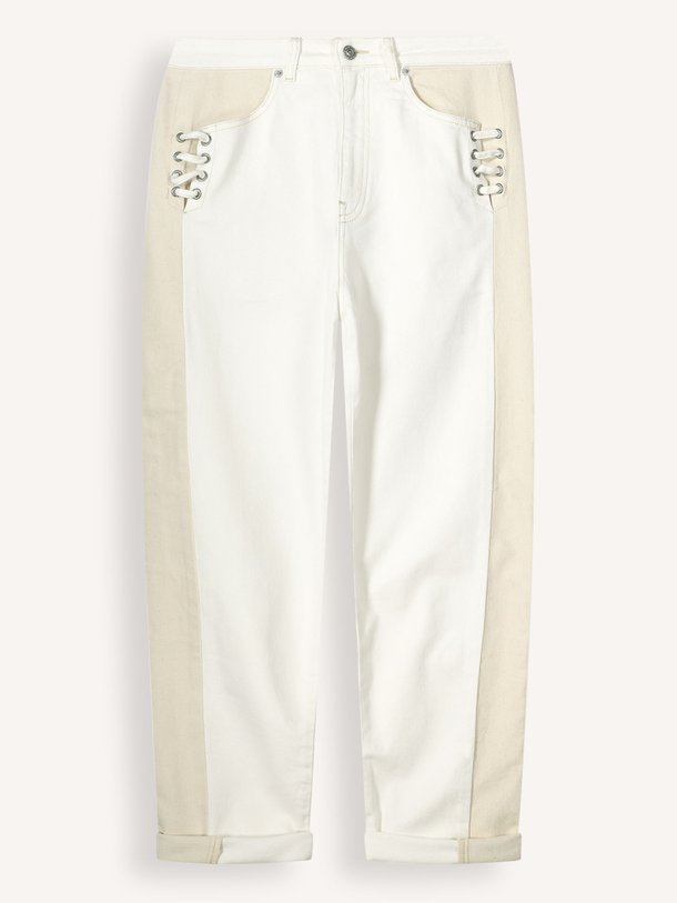 Ontdek de High waist straight fit stretch jeans van Summum in de kleur off-white bij Orangebag. Op werkdagen voor 21:45 besteld, morgen in huis.