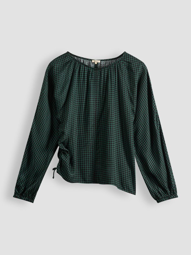 Ontdek de Aida viscose top met dessin van Bellerose in de kleur donkergroen bij Orangebag. Op werkdagen voor 21:45 besteld, morgen in huis.