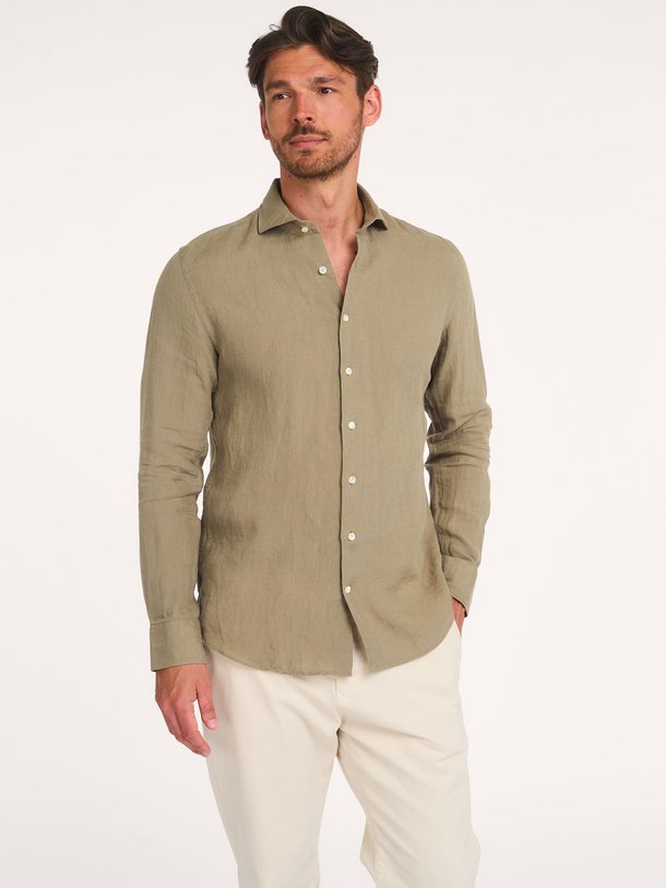 Ontdek de Linnen overhemd van Profuomo bij Orangebag. Op werkdagen voor 21:45 besteld, morgen in huis.