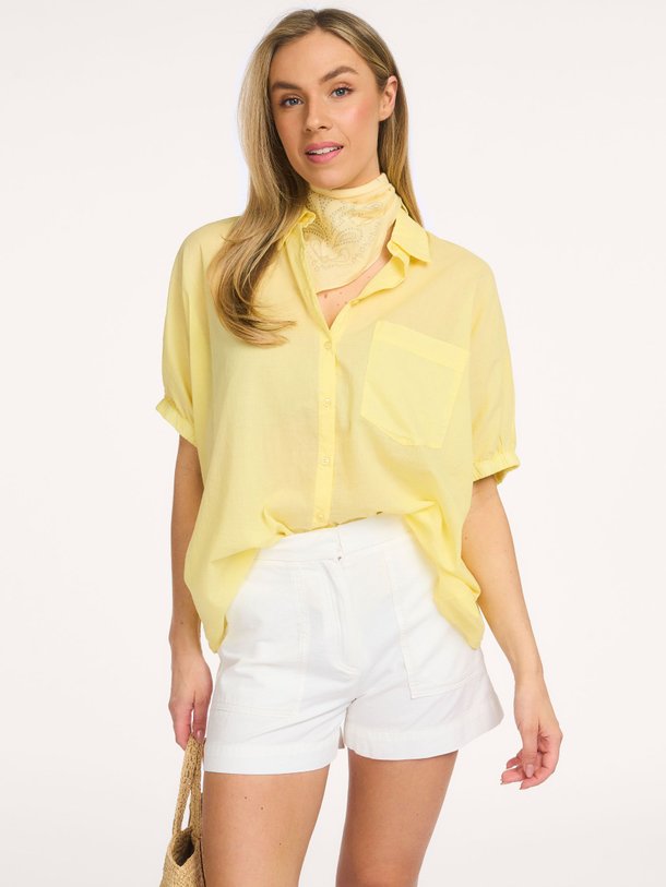 Ontdek de Graviere, katoen/linnenmix short van Vanessa Bruno bij Orangebag. Op werkdagen voor 21:45 besteld, morgen in huis.