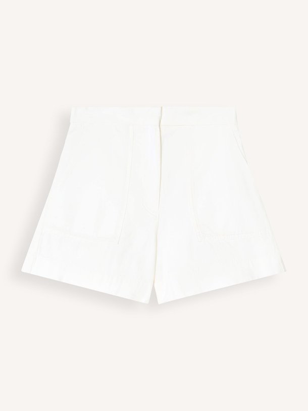 Ontdek de Graviere, katoen/linnenmix short van Vanessa Bruno bij Orangebag. Op werkdagen voor 21:45 besteld, morgen in huis.