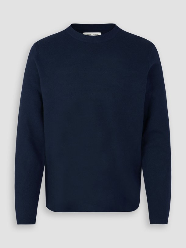 Ontdek de Gunan viscosemix super soft trui van Samsoe Samsoe in de kleur donkerblauw bij Orangebag. Op werkdagen voor 21:45 besteld, morgen in huis.