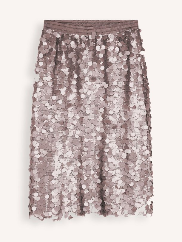 Ontdek de Geweven pailletten rok van Summum in de kleur taupe bij Orangebag. Op werkdagen voor 21:45 besteld, morgen in huis.