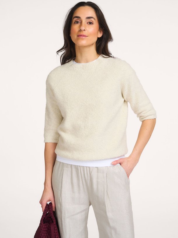 Ontdek de Katoenmix gemêleerde sweater van No Man's Land in de kleur Lichtgrijs bij Orangebag. Op werkdagen voor 21:45 besteld, morgen in huis.