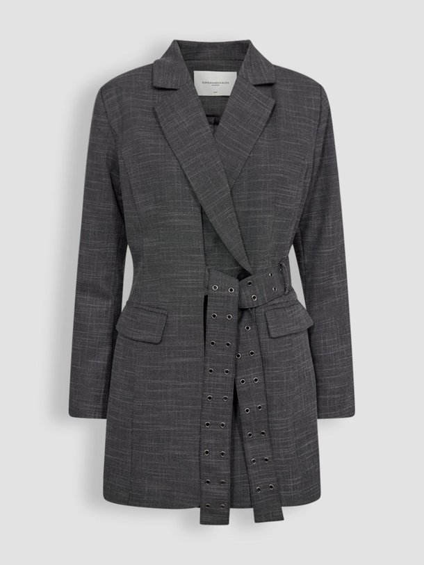 Ontdek de Tonnie viscosemix gemêleerde blazer van Copenhagen Muse in de kleur donkergrijs bij Orangebag. Op werkdagen voor 21:45 besteld, morgen in huis.