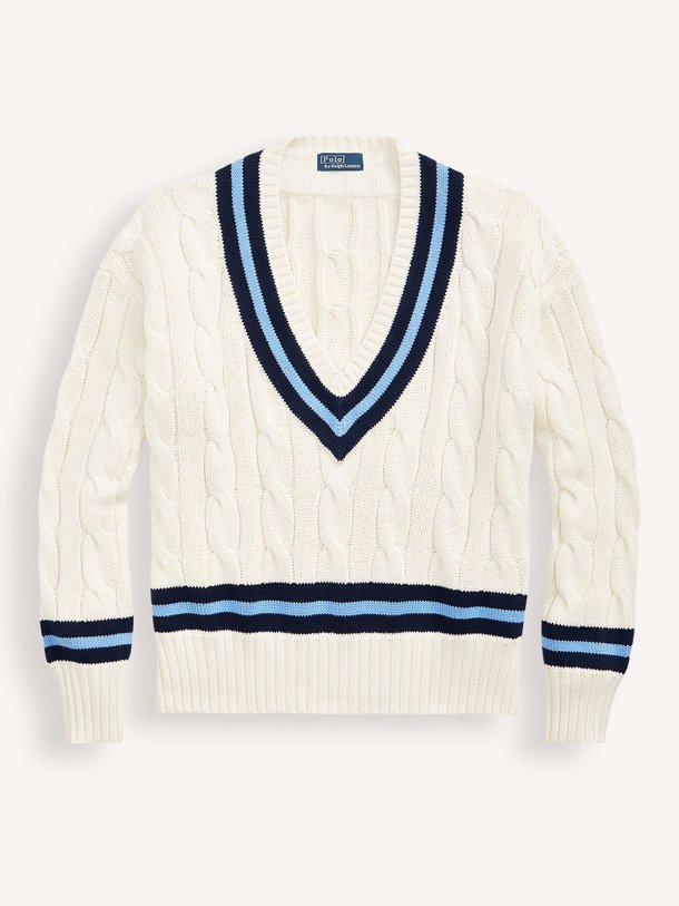 Ontdek de Katoenen kabeltrui van Ralph Lauren in de kleur Crème bij Orangebag. Op werkdagen voor 21:45 besteld, morgen in huis.