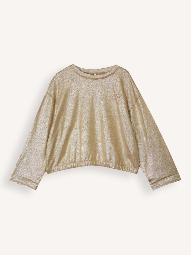 Ontdek de Katoenmix coated sweater van Summum in de kleur Goudkleur bij Orangebag. Op werkdagen voor 21:45 besteld, morgen in huis.