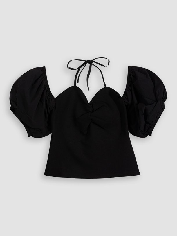 Ontdek de Brigitta viscosemix off shoulder top van Gestuz in de kleur zwart bij Orangebag. Op werkdagen voor 21:45 besteld, morgen in huis.