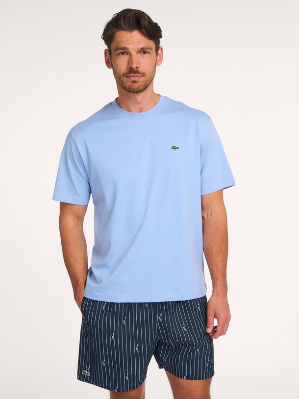 Ontdek de Katoenen T-shirt van Lacoste in de kleur Blauw bij Orangebag. Op werkdagen voor 21:45 besteld, morgen in huis.