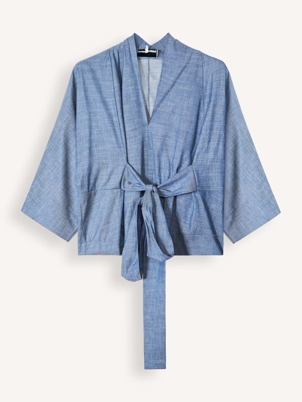 Ontdek de Alaya katoenmix overslag top van Sea Me Happy in de kleur Blauw bij Orangebag. Op werkdagen voor 21:45 besteld, morgen in huis.
