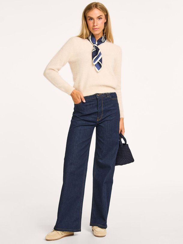 Ontdek de Lina high waist loose fit jeans van By-Bar in de kleur donkerblauw bij Orangebag. Op werkdagen voor 21:45 besteld, morgen in huis.