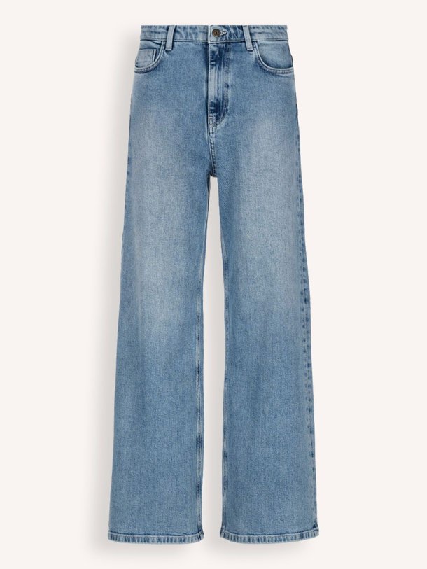 Ontdek de Lina high waist wide leg jeans van By-Bar in de kleur blauw bij Orangebag. Op werkdagen voor 21:45 besteld, morgen in huis.