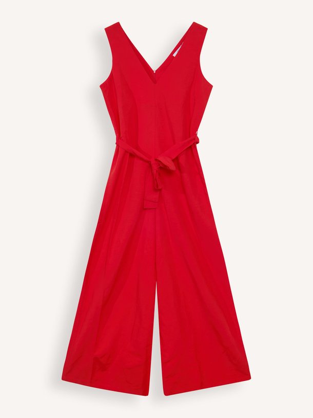 Ontdek de Lomee viscose/linnenmix jumpsuit van La Fee Maraboutee in de kleur rood bij Orangebag. Op werkdagen voor 21:45 besteld, morgen in huis.