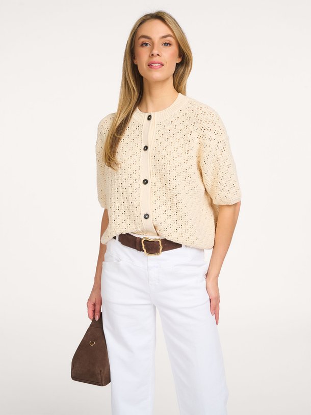 Ontdek de Katoenmix vest van Closed bij Orangebag. Op werkdagen voor 21:45 besteld, morgen in huis.