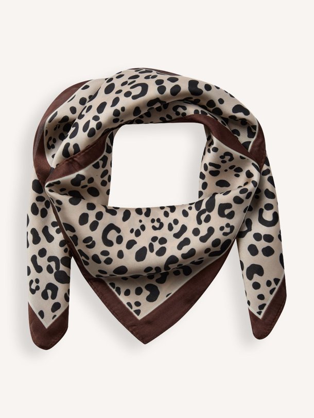 Ontdek de Tammo geweven sjaal met print van Co'Couture in de kleur Bruin bij Orangebag. Op werkdagen voor 21:45 besteld, morgen in huis.