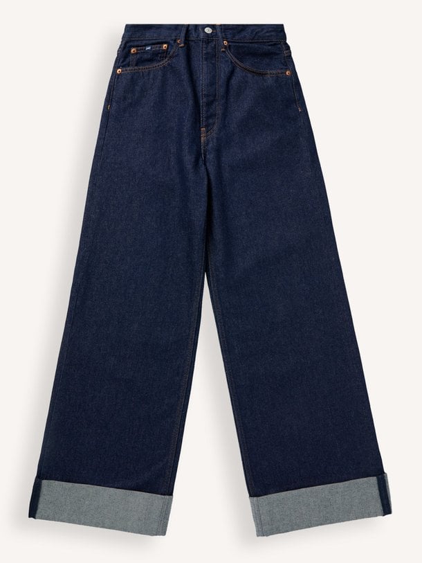 Ontdek de Yayoi high waist loose fit non-stretch jeans van Denham in de kleur donkerblauw bij Orangebag. Op werkdagen voor 21:45 besteld, morgen in huis.