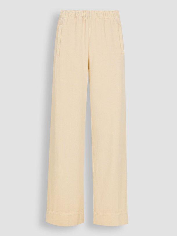 Ontdek de Mees katoenen wide leg broek van By-Bar in de kleur ecru bij Orangebag. Op werkdagen voor 21:45 besteld, morgen in huis.