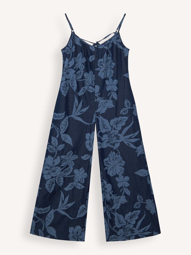 Ontdek de Didart katoenen jumpsuit met print van La Fee Maraboutee in de kleur donkerblauw bij Orangebag. Op werkdagen voor 21:45 besteld, morgen in huis.