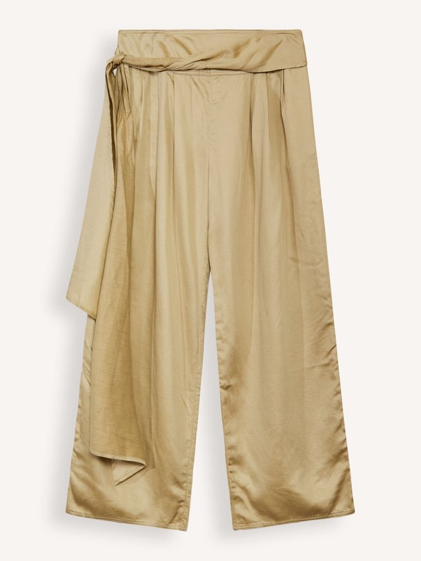 Ontdek de Sage viscose/linnenmix broek van Lois in de kleur zand bij Orangebag. Op werkdagen voor 21:45 besteld, morgen in huis.