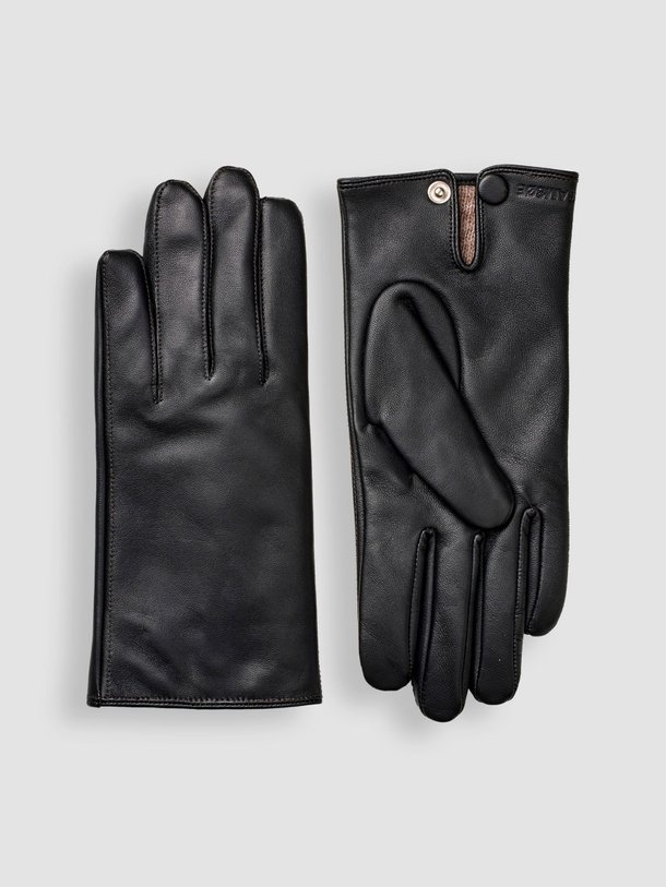 Ontdek de Mora lederen handschoenen van Samsoe Samsoe in de kleur zwart bij Orangebag. Op werkdagen voor 21:45 besteld, morgen in huis.