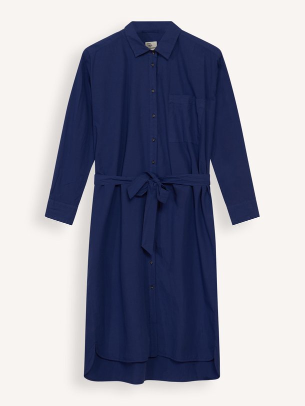 Ontdek de Tilda katoenen doorknoopjurk van Sacrécoeur in de kleur donkerblauw bij Orangebag. Op werkdagen voor 21:45 besteld, morgen in huis.