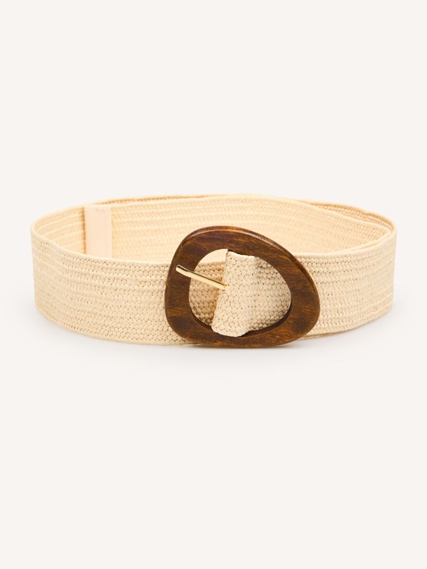 Ontdek de Fermer gevlochten riem van La Fee Maraboutee in de kleur Ecru bij Orangebag. Op werkdagen voor 21:45 besteld, morgen in huis.