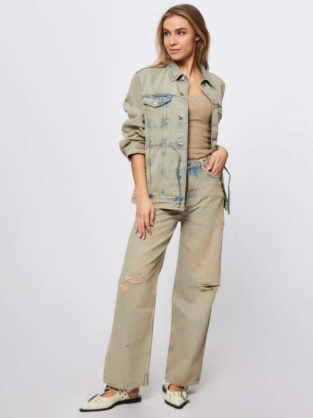 Ontdek de Shelly low waist loose fit non-stretch jeans van Samsoe Samsoe in de kleur kaki bij Orangebag. Op werkdagen voor 21:45 besteld, morgen in huis.