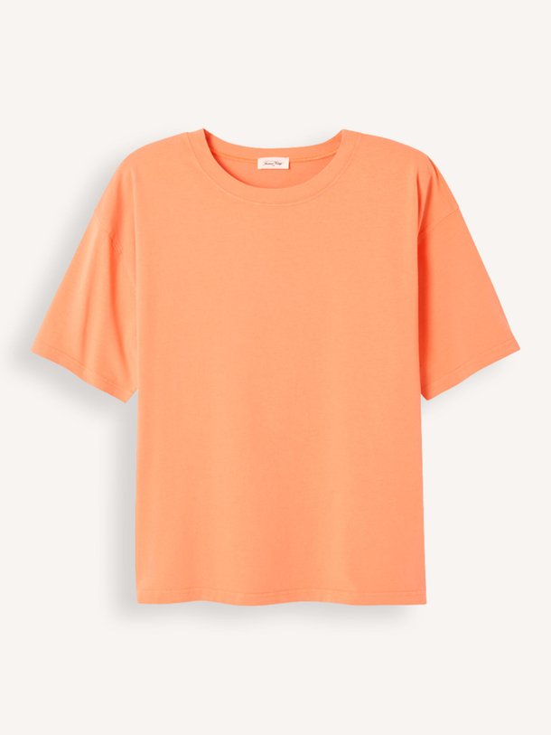 Ontdek de Fizvalley katoenen T-shirt van American Vintage in de kleur Oranje bij Orangebag. Op werkdagen voor 21:45 besteld, morgen in huis.