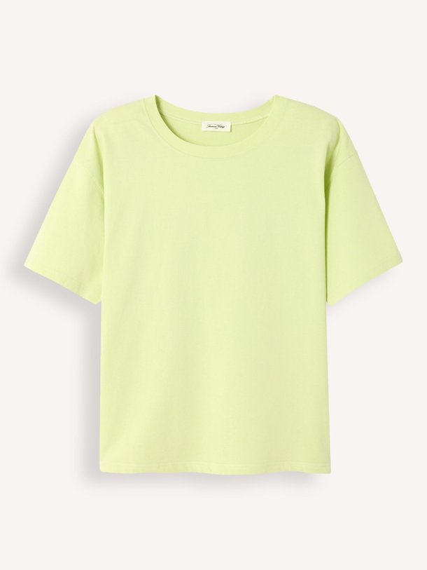 Ontdek de Fizvalley katoenen T-shirt van American Vintage in de kleur Limegroen bij Orangebag. Op werkdagen voor 21:45 besteld, morgen in huis.