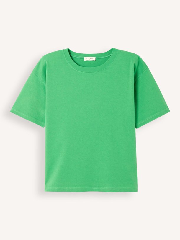 Ontdek de Fizvalley katoenen T-shirt van American Vintage in de kleur Groen bij Orangebag. Op werkdagen voor 21:45 besteld, morgen in huis.