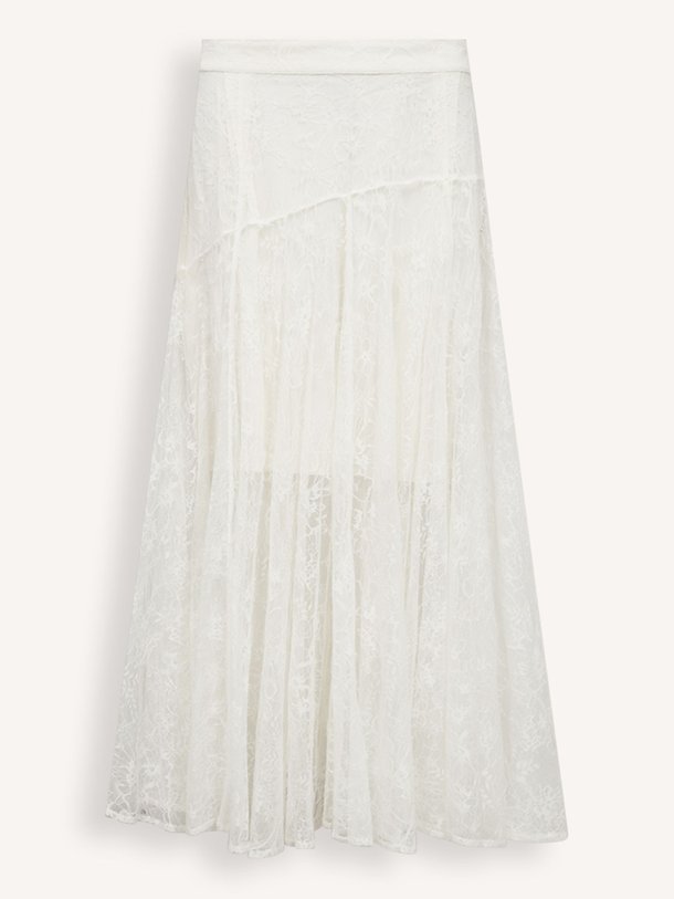Ontdek de Lea geweven kanten maxi rok van Copenhagen Muse in de kleur Wit bij Orangebag. Op werkdagen voor 21:45 besteld, morgen in huis.