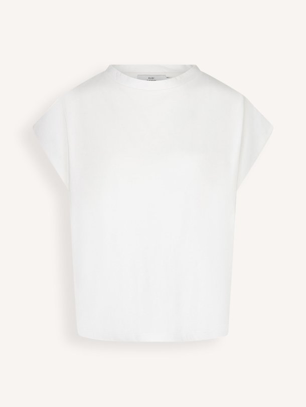 Ontdek de Chara katoenen T-shirt van Ruby Tuesday in de kleur Off-white bij Orangebag. Op werkdagen voor 21:45 besteld, morgen in huis.