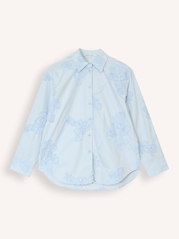 Ontdek de Liverno organic cotton blouse van Second Female in de kleur blauwgrijs bij Orangebag. Op werkdagen voor 21:45 besteld, morgen in huis.