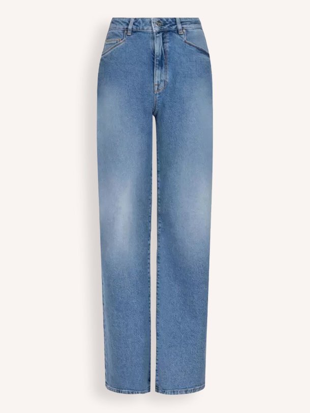 Ontdek de Bella high waist wide leg jeans van Dante 6 in de kleur blauw bij Orangebag. Op werkdagen voor 21:45 besteld, morgen in huis.