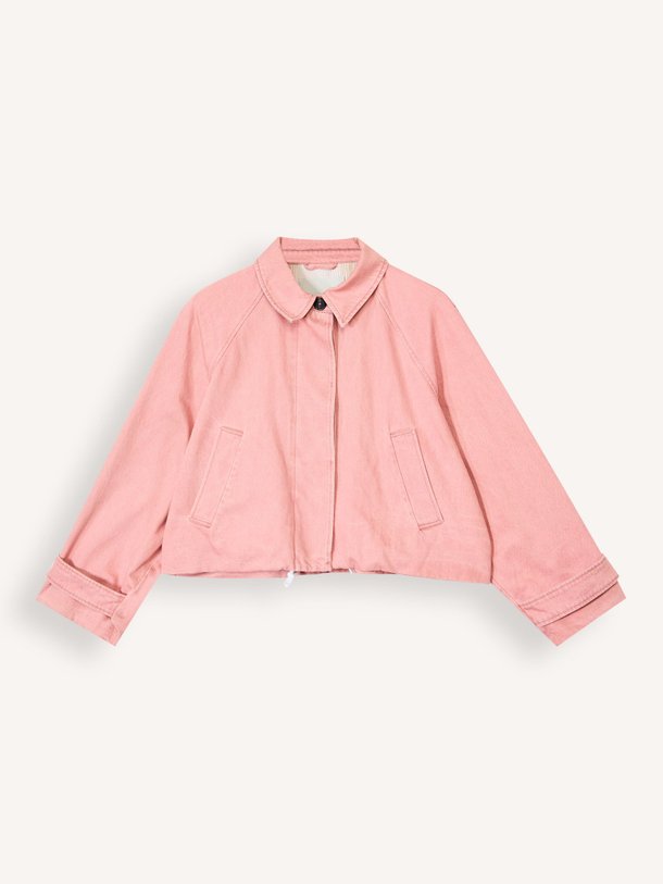 Ontdek de Jessy denim jack van Bellerose in de kleur Roze bij Orangebag. Op werkdagen voor 21:45 besteld, morgen in huis.